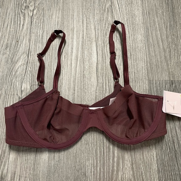 Auden Unlined Mesh Bra - Picture 1 of 3